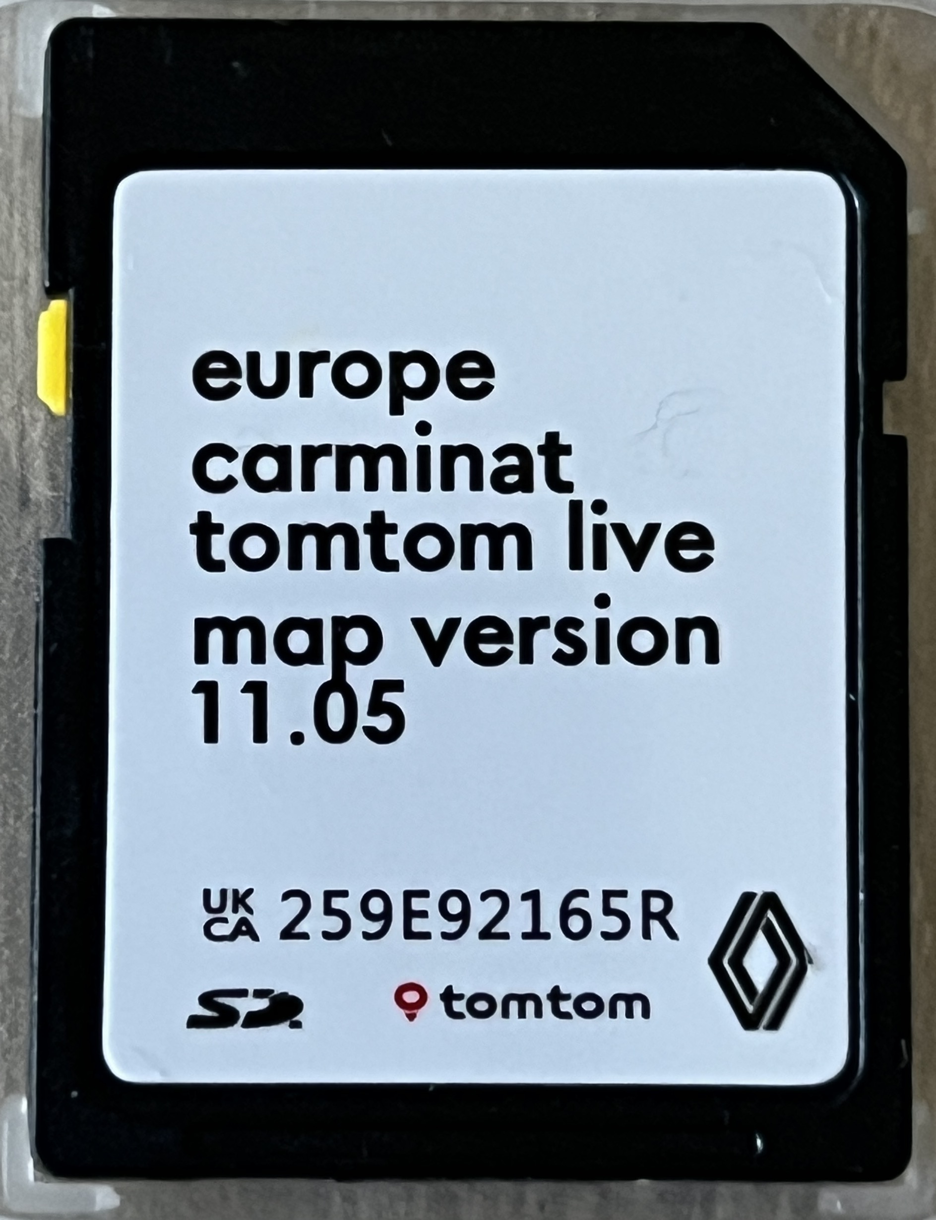 Renault Carminat Live 11.05 sd Europa 2023-2024