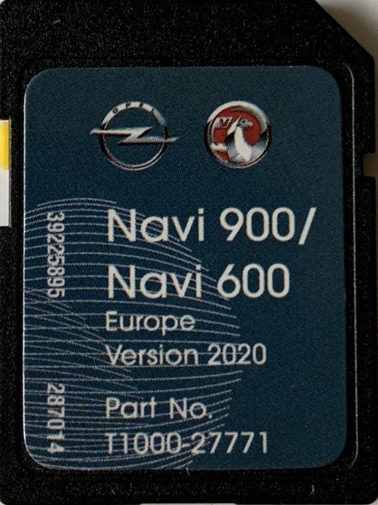 Opel Navi 900/600 Europa sd 2020-2021
