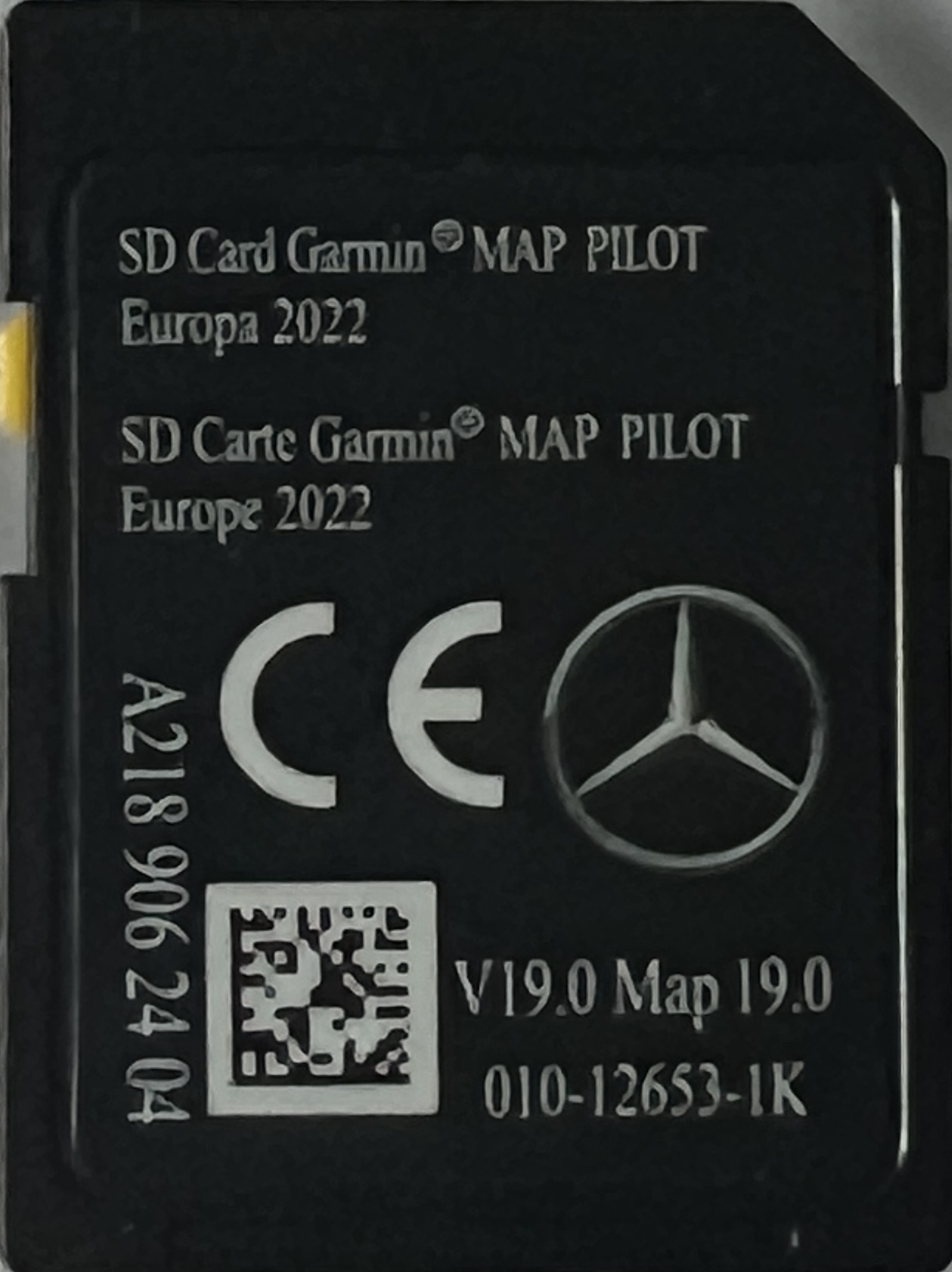 Mercedes Garmin Map Pilot sd A218 Europa 2023
